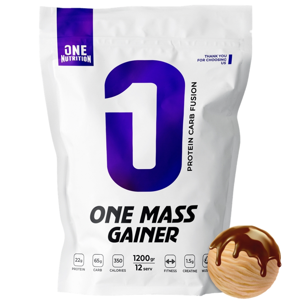 Гейнер ONE NUTRITION One Mass Gainer 1200 g Ирландский крем