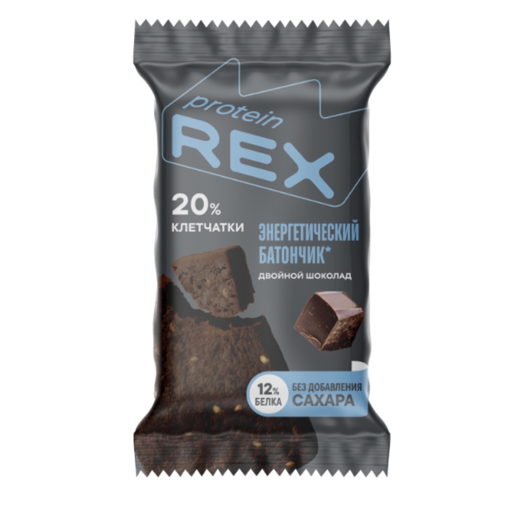 Батончик ProteinRex 50 g Батончик энергетический Двойной шоколад