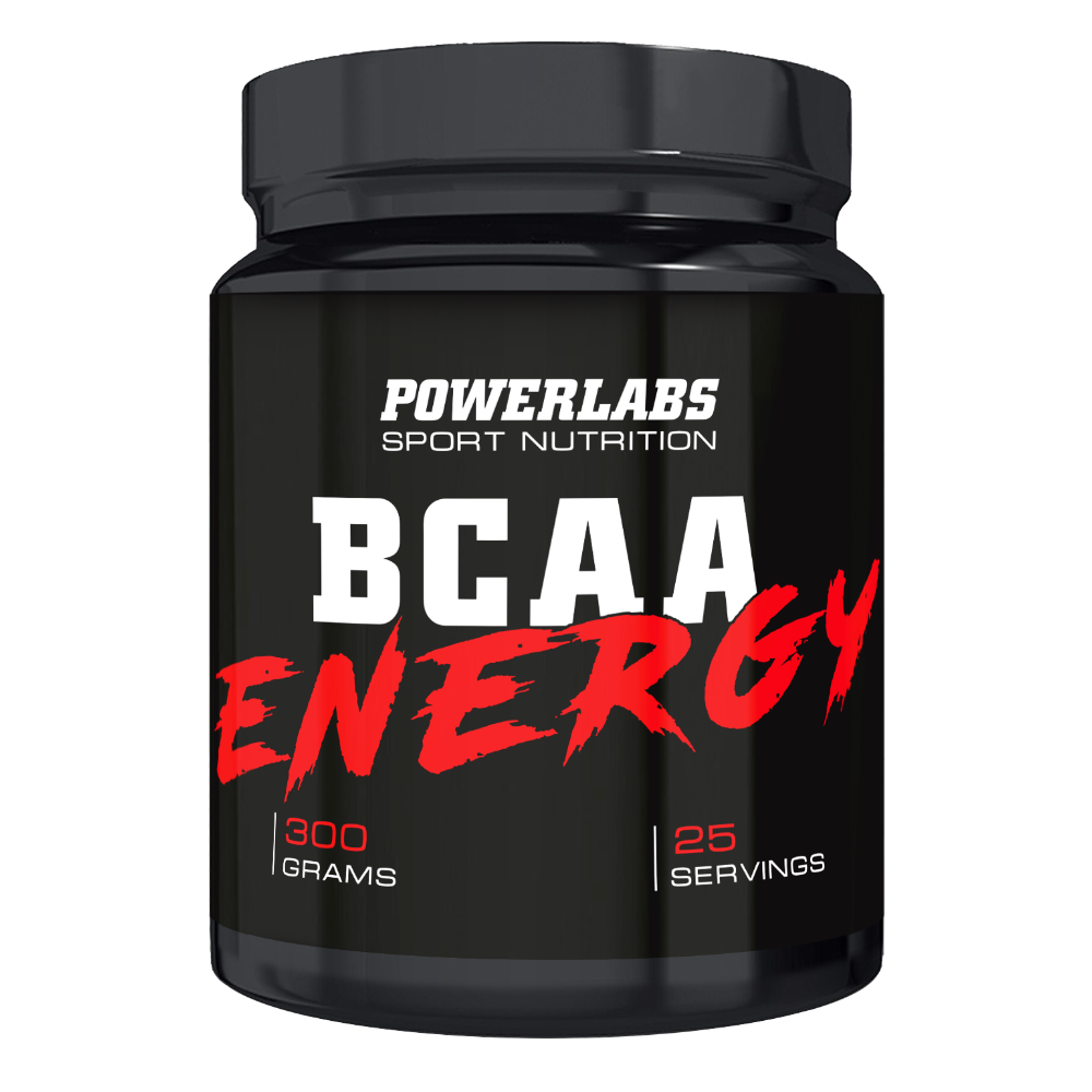 Магнезия PowerLabs BCAA Energy (БЦАА) 300 g Арбуз