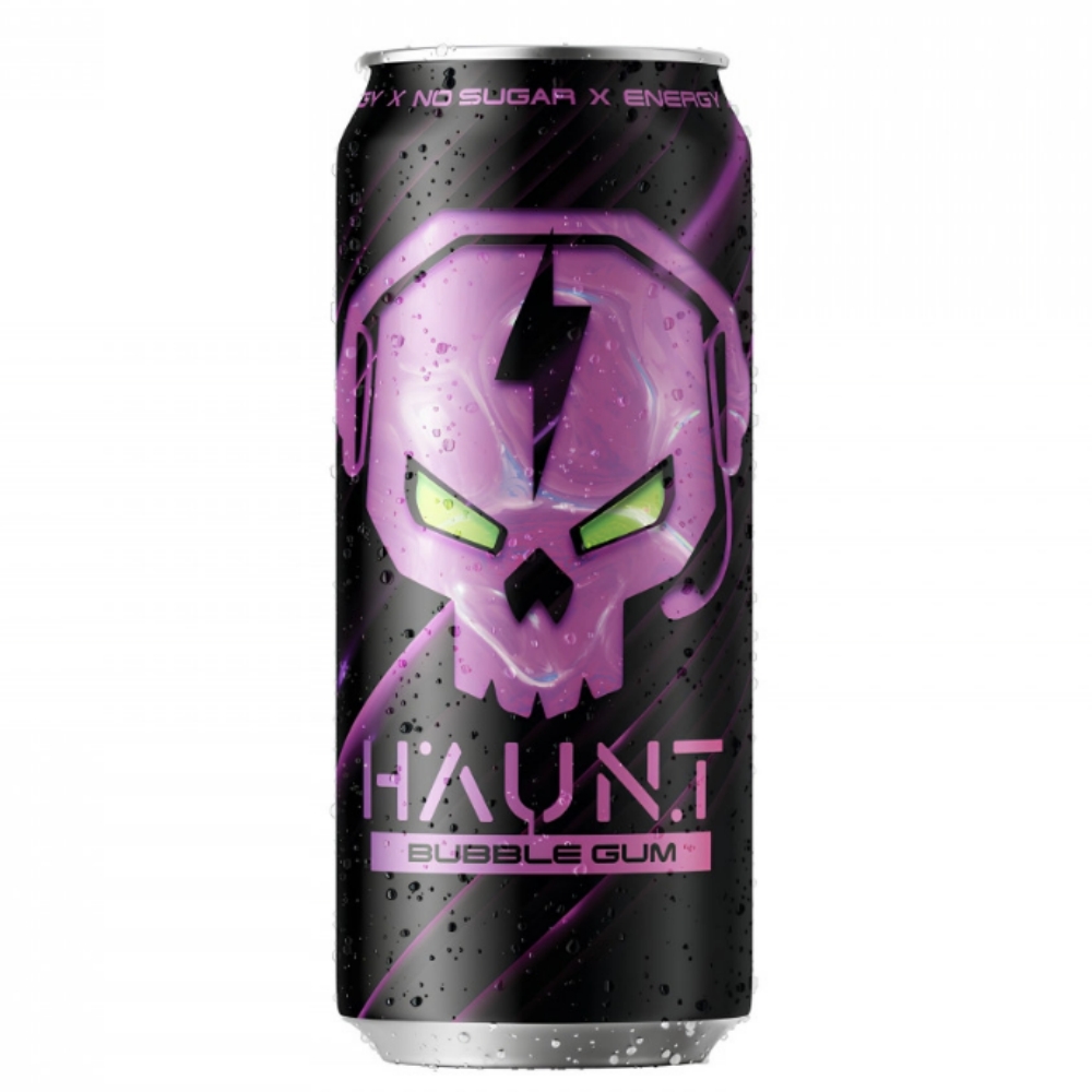 Спортивный напиток HAUNT Напиток тонизирующий 450 мл Бабл гам