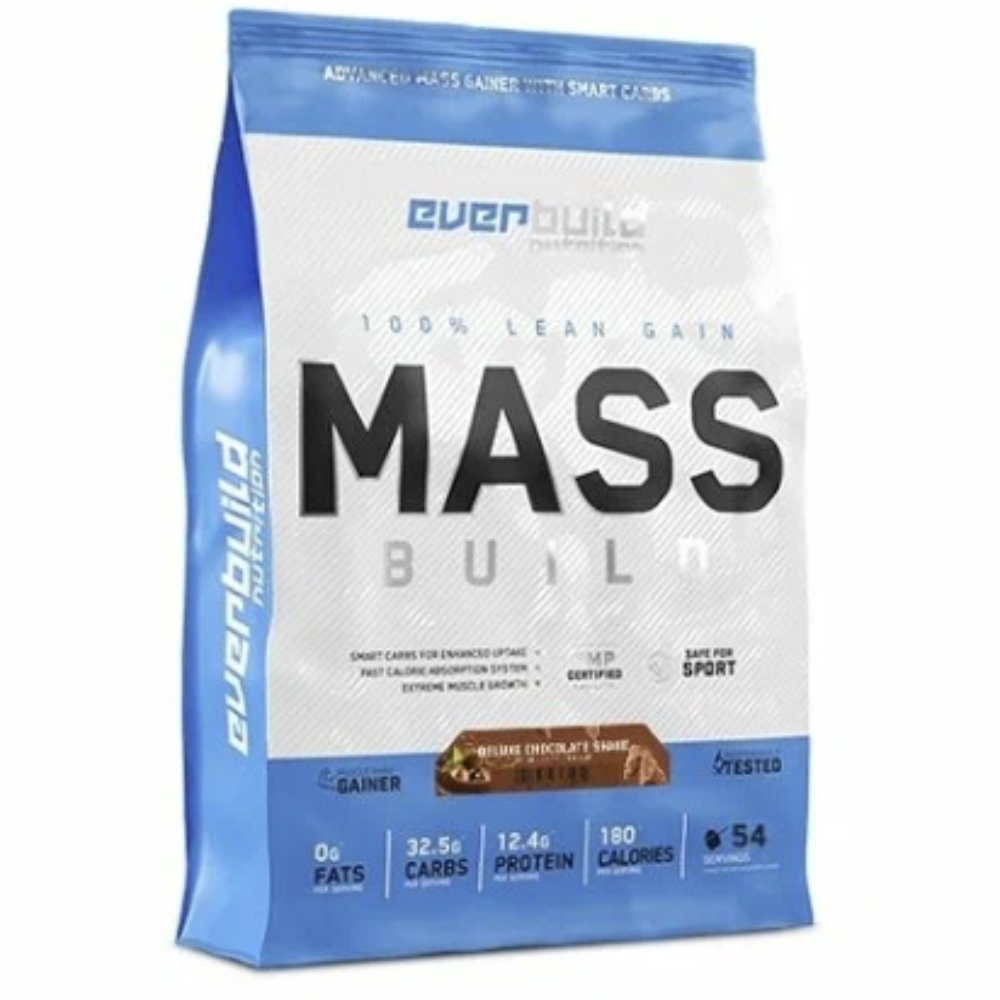 Гейнер Ever build nutrition Mass Build  2720 g Шоколадное мороженое