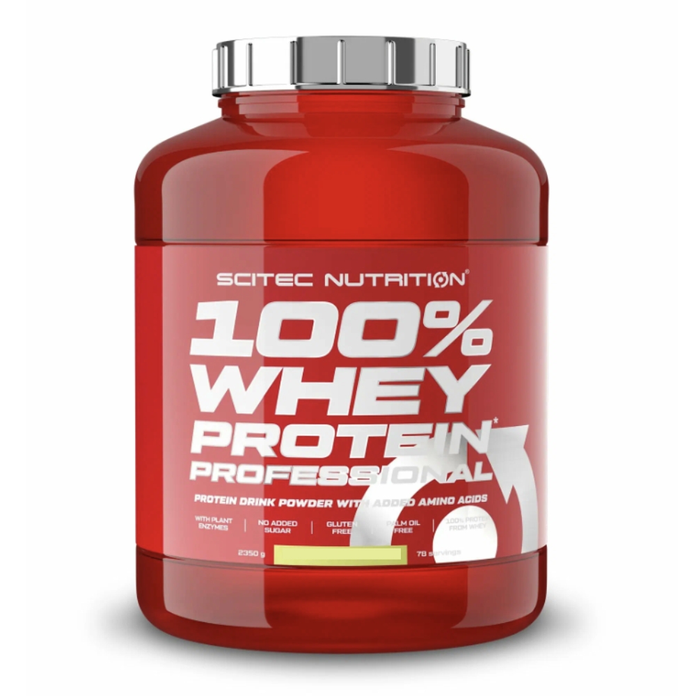 Протеин Scitec Nutrition 100% Whey Protein Professional 2350 g Клубника